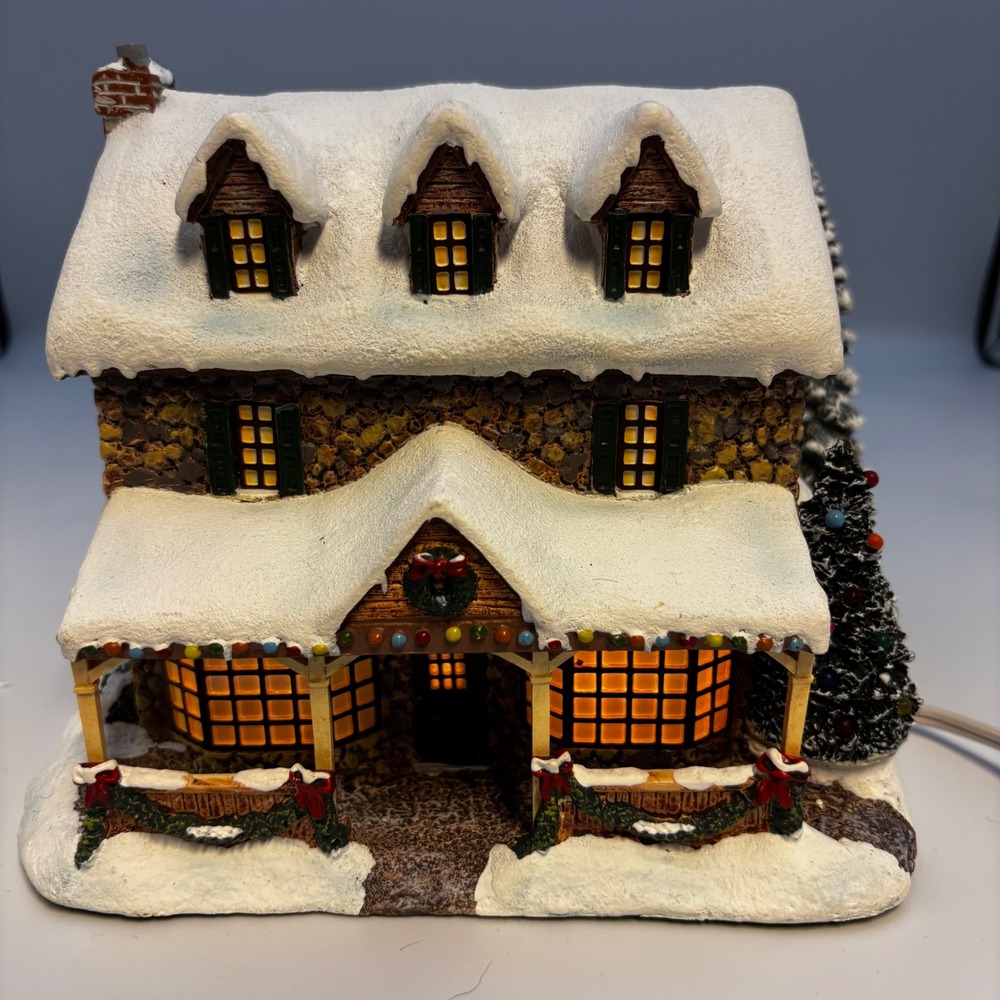VtgThomas KinkadeHawthorne Village Fromthe Heart Gifts Lighted House 2000 H2595
